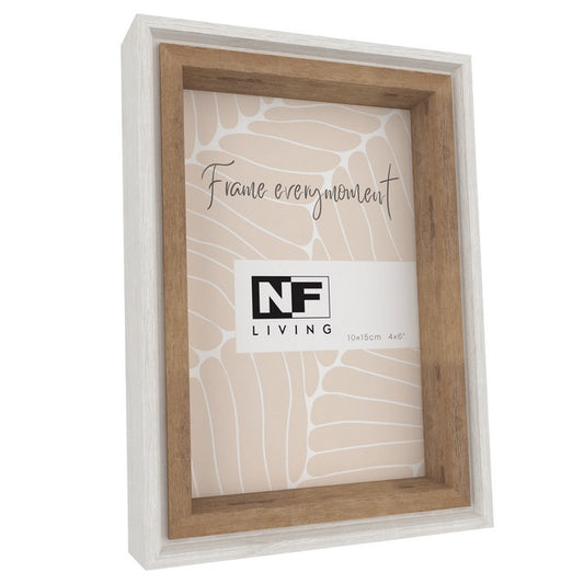 Boxed Frame 4x6" - White