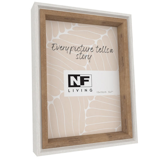 Boxed Frame 5x7" - White