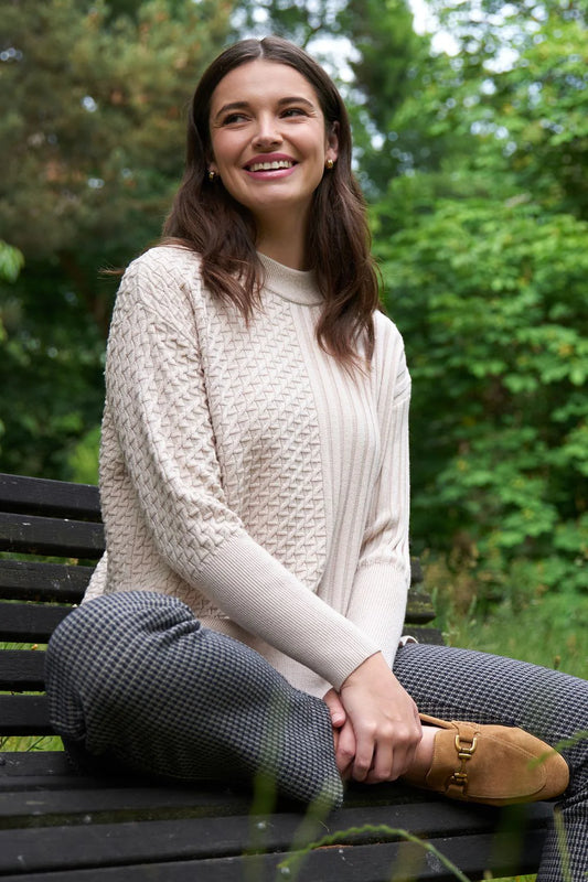 Slice of Heaven Sweater - Pearl
