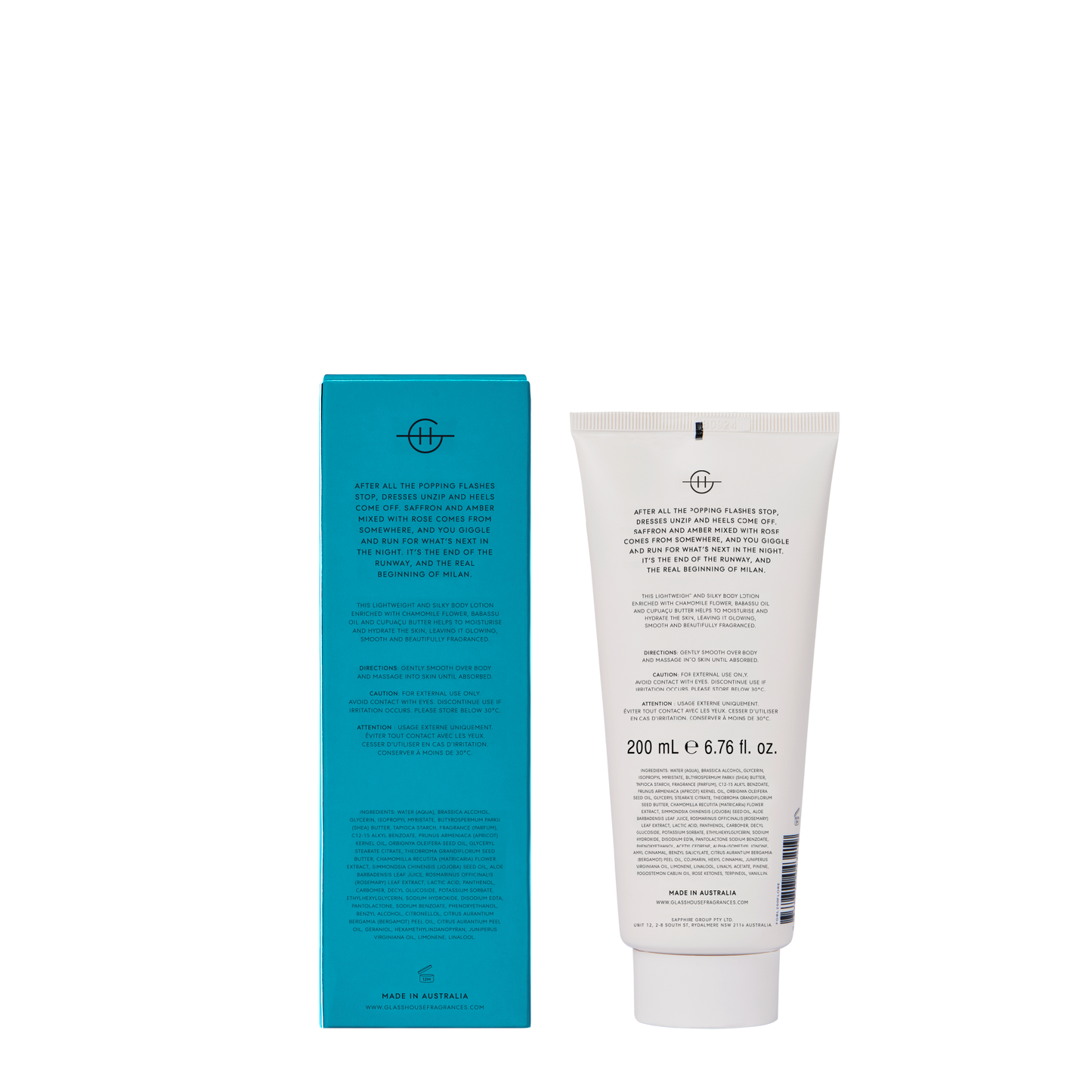 Midnight In Milan Body Lotion 200ml