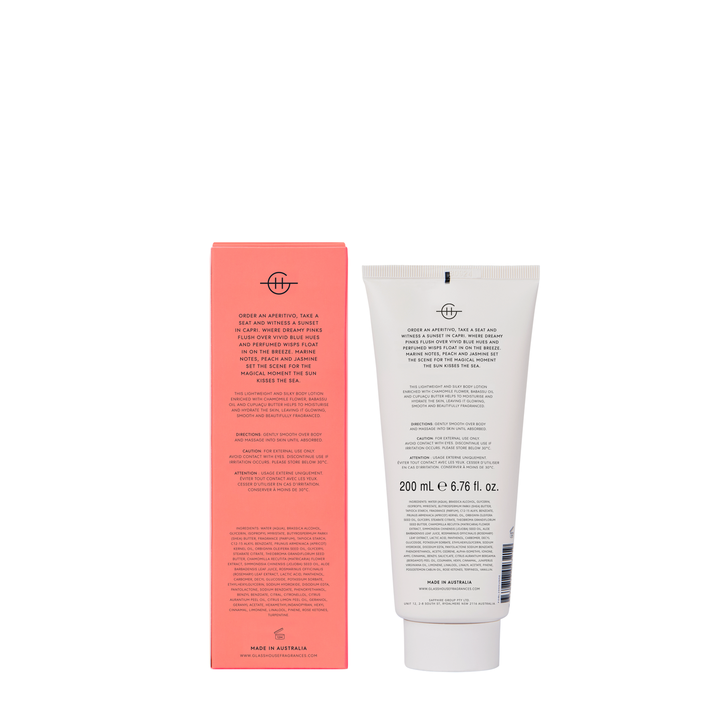 Sunsets In Capri Body Lotion 200ml