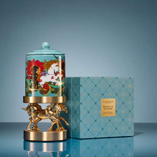 Freedom Of The Horse Candle Holder