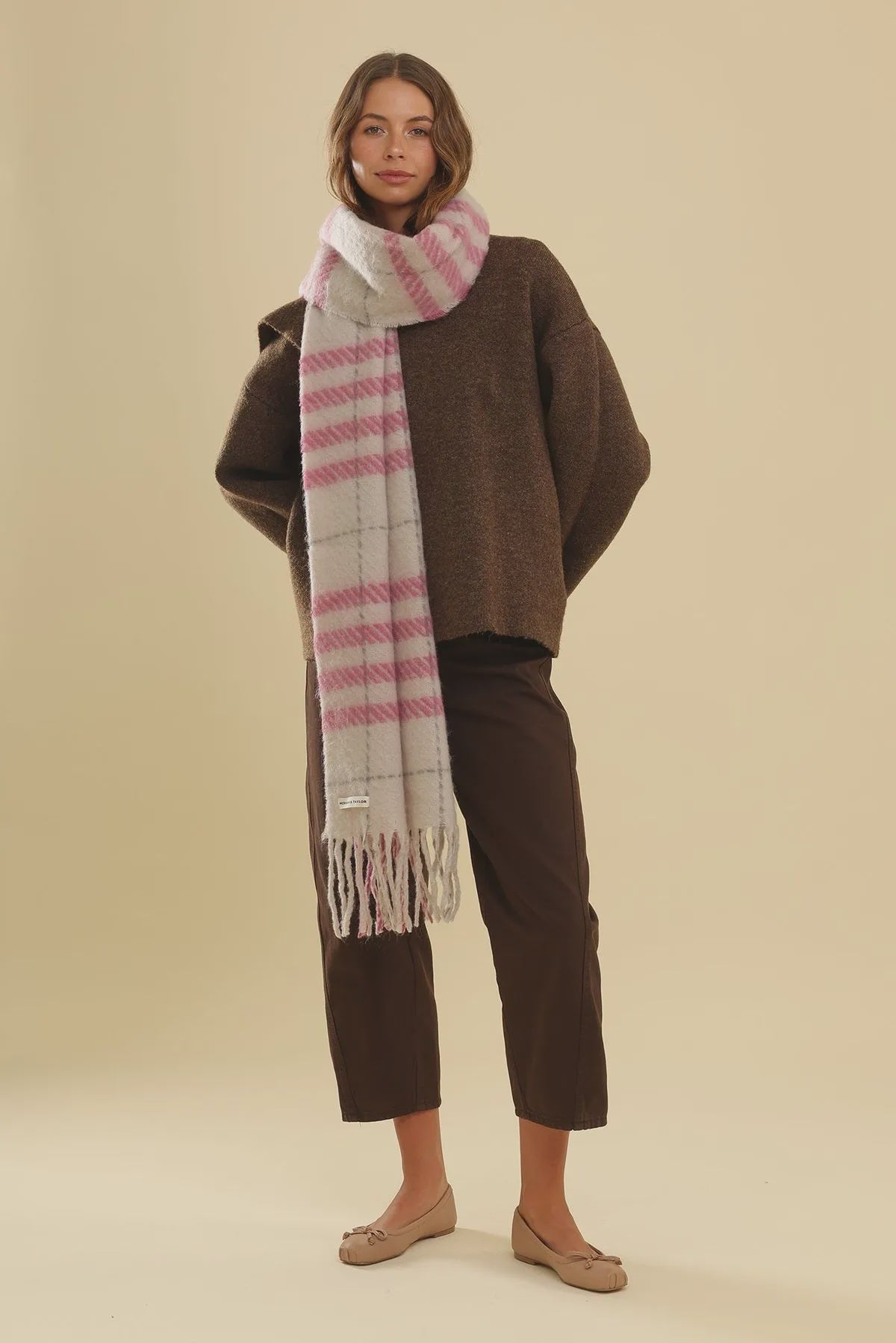 Hallie Scarf - Pink