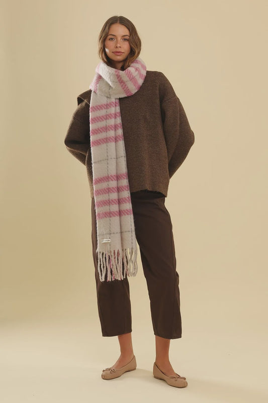 Hallie Scarf - Pink
