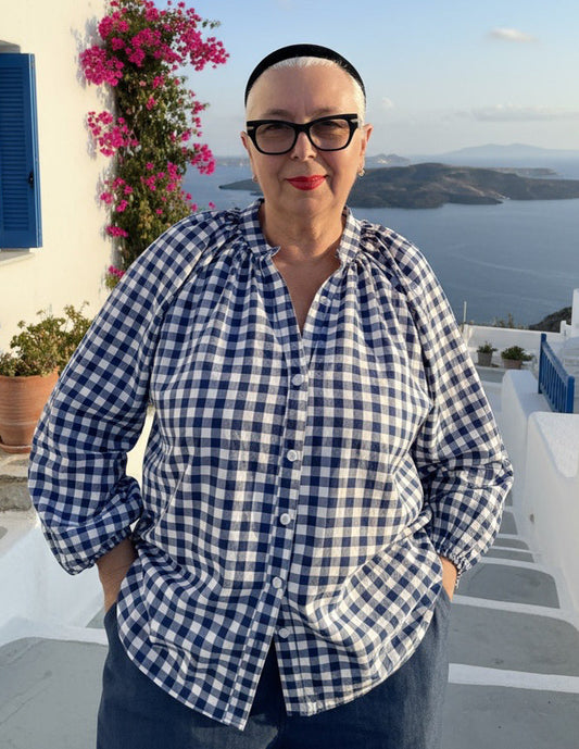 Eight Eight Eight Top - Navy O/S