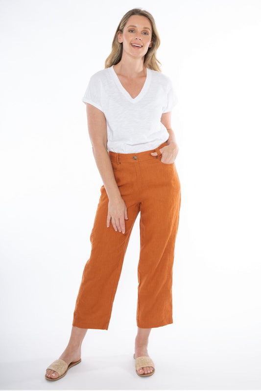 Linen Jean Copper