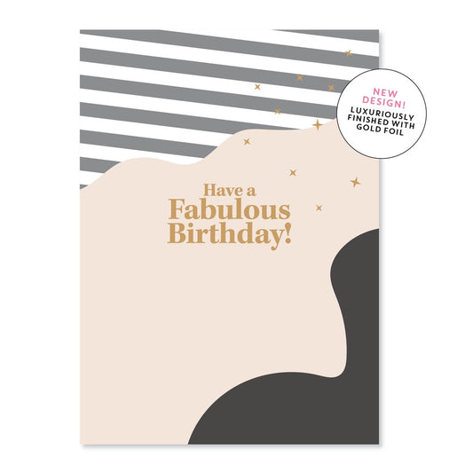 Fabulous Birthday Greeting Card