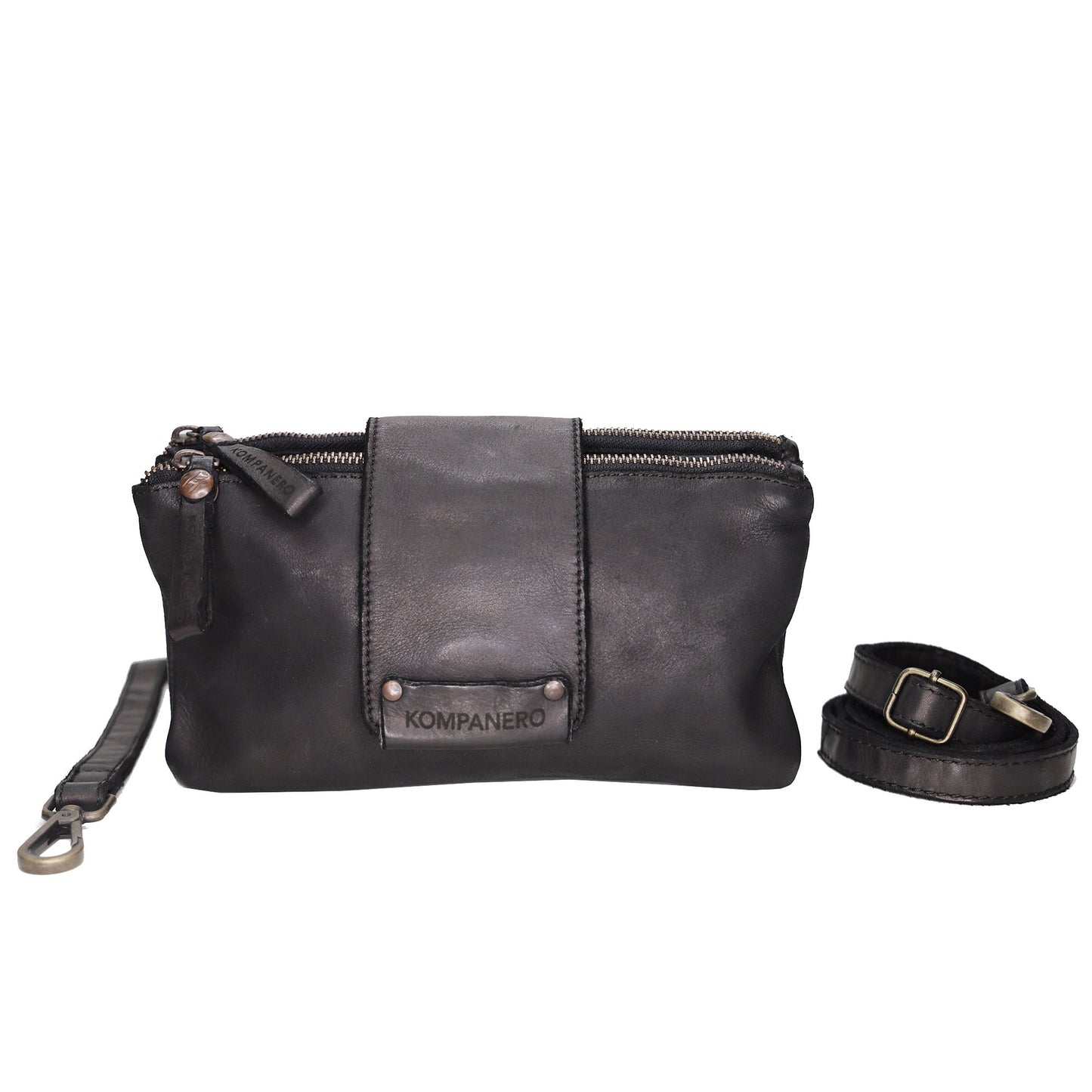 Jonah Crossbody Bag - Black