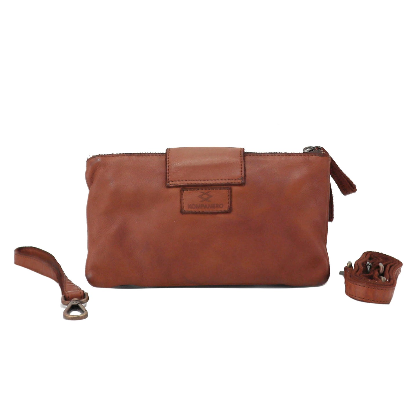 Jonah Crossbody Bag - Cognac