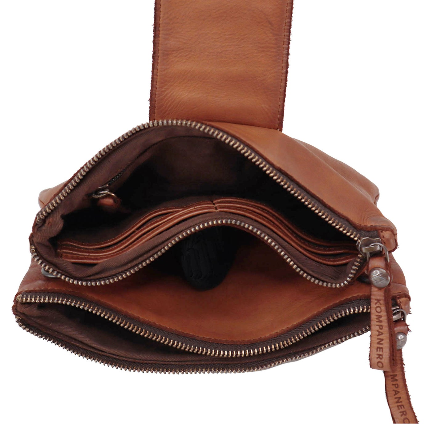 Jonah Crossbody Bag - Cognac