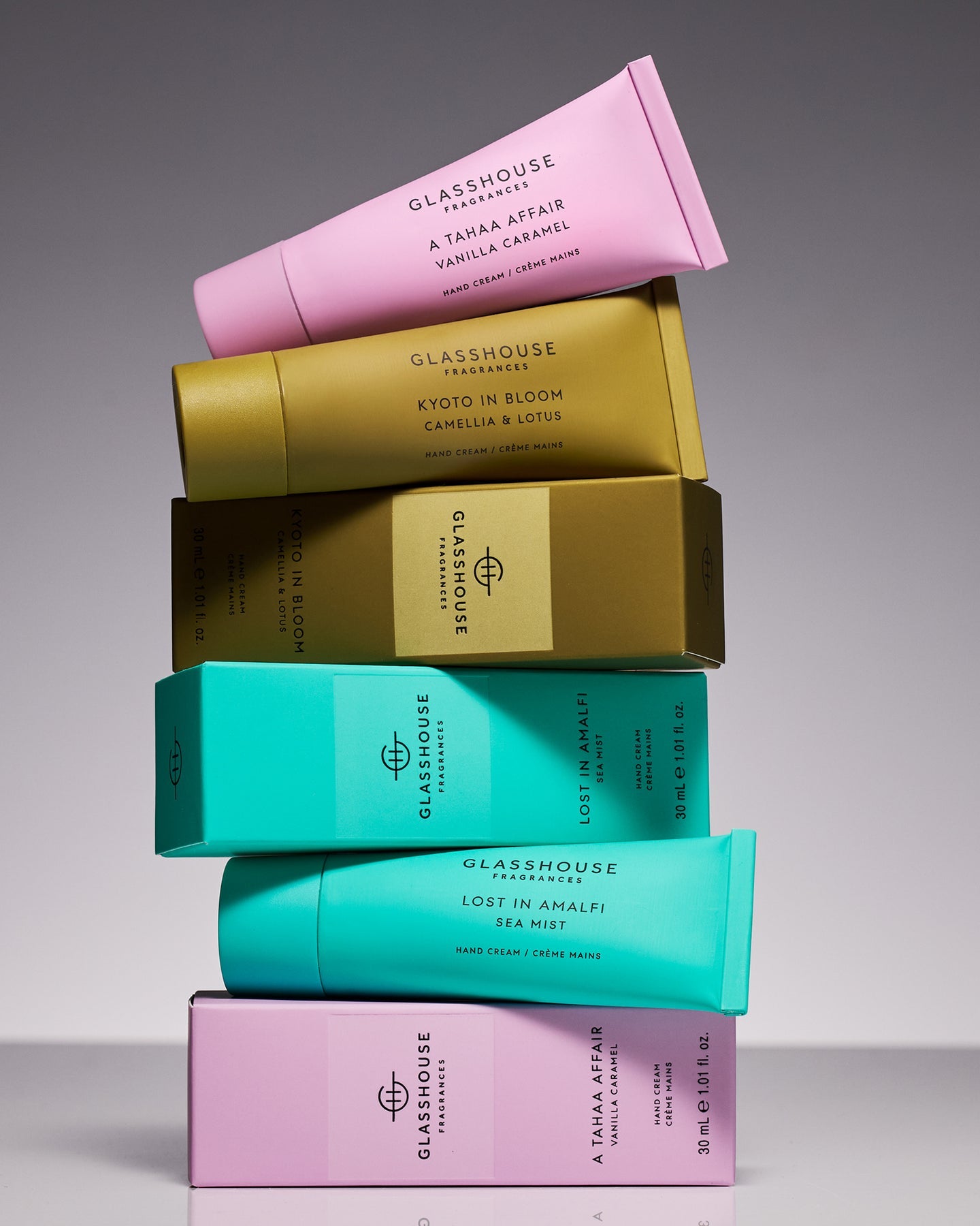 30ml Hand Cream Trio - Kyoto, Amalfi, Tahaa