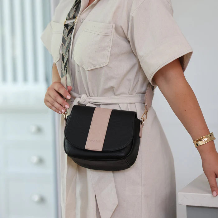 Lizzie Bag - Black/Taupe