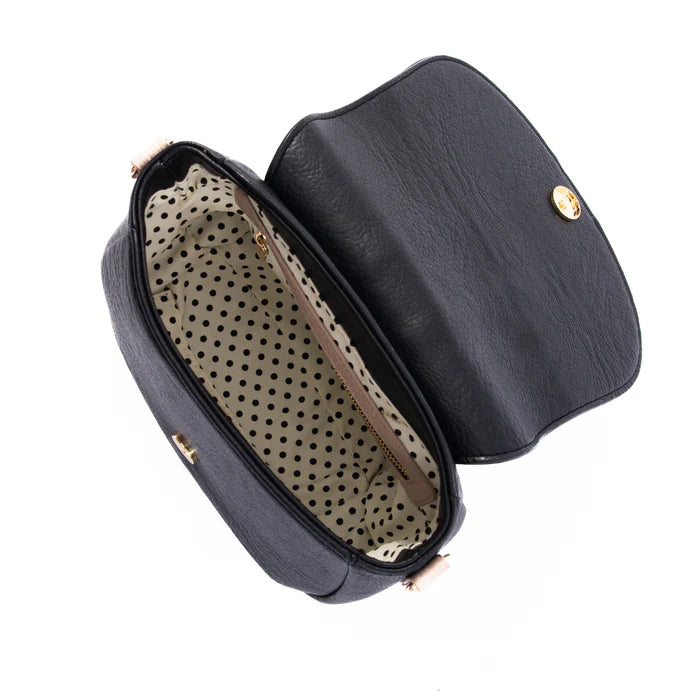 Lizzie Bag - Black/Taupe