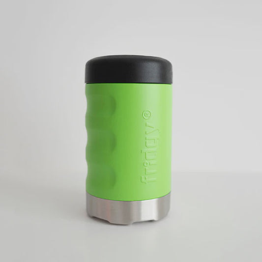 Fridgy 375ml Can Cooler Grip Range - Nitro Green