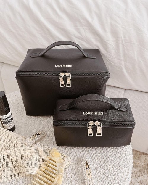 Orion Ellis Cosmetic Bag Set Black