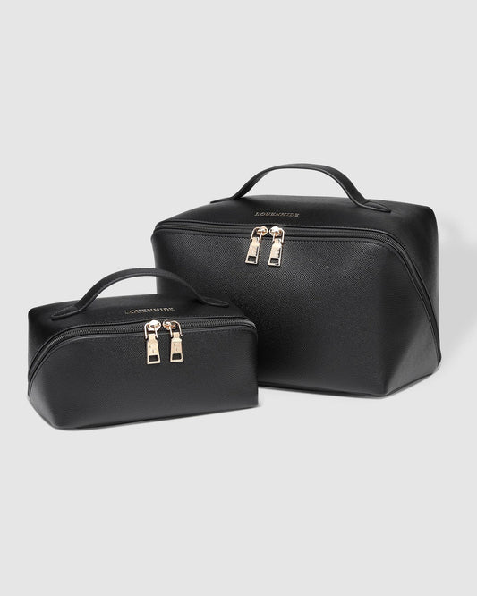 Orion Ellis Cosmetic Bag Set Black