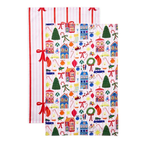 Night Before S2 Tea Towels