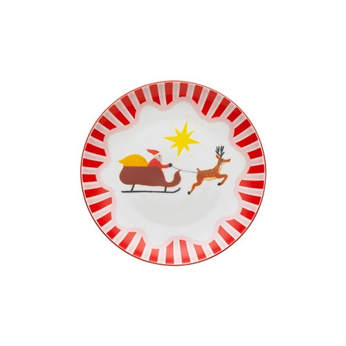 Night Before Small Plate Sleigh