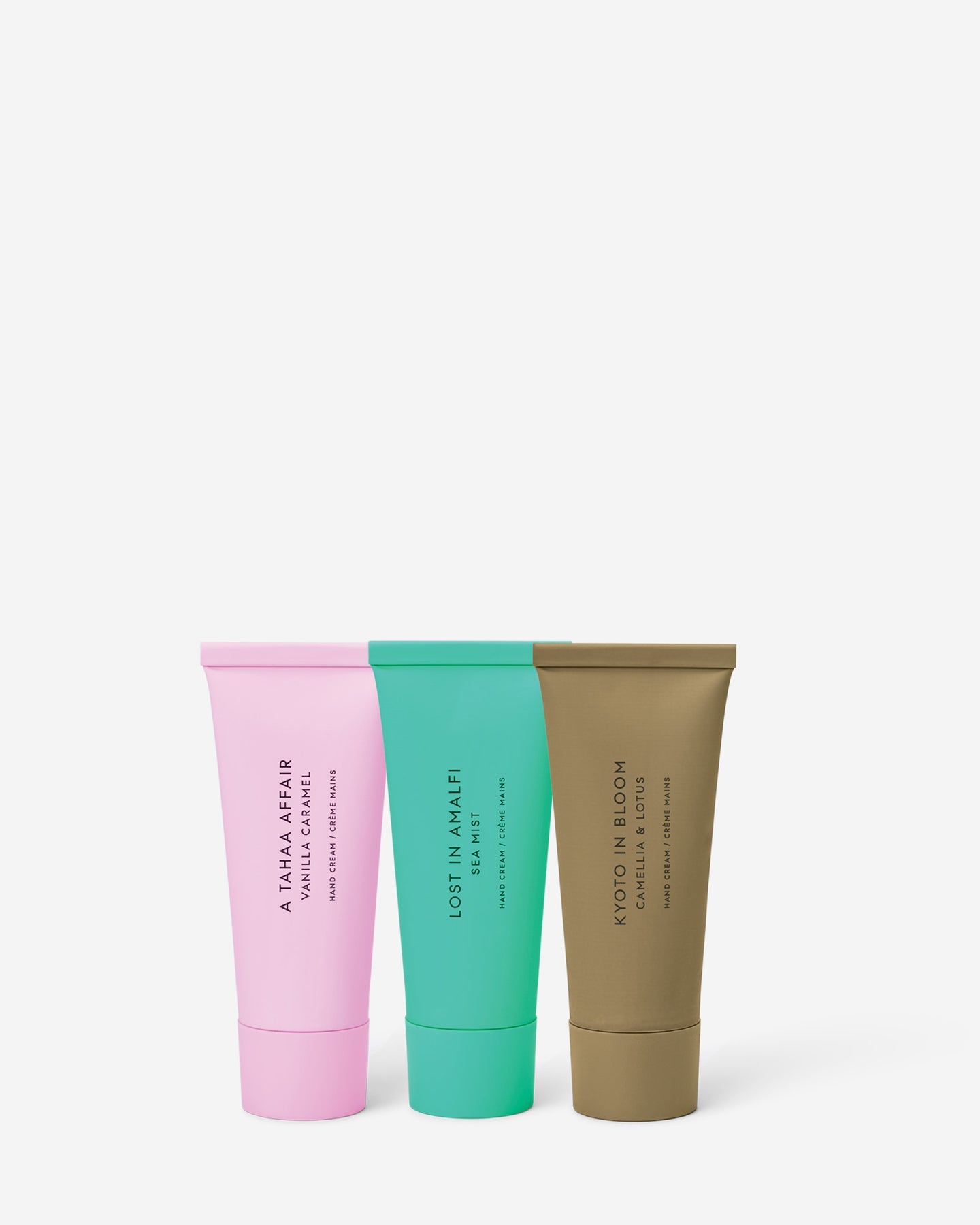 30ml Hand Cream Trio - Kyoto, Amalfi, Tahaa