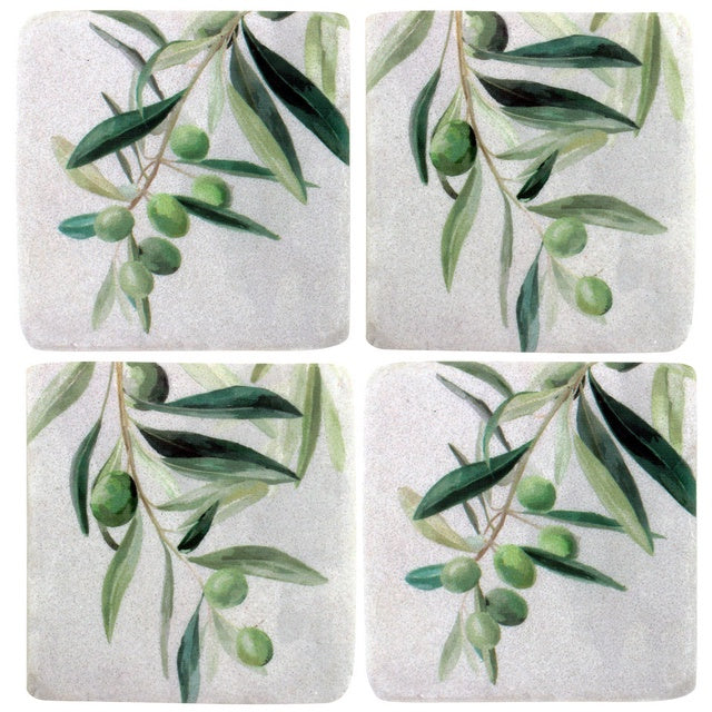 Olive Branch Coasters