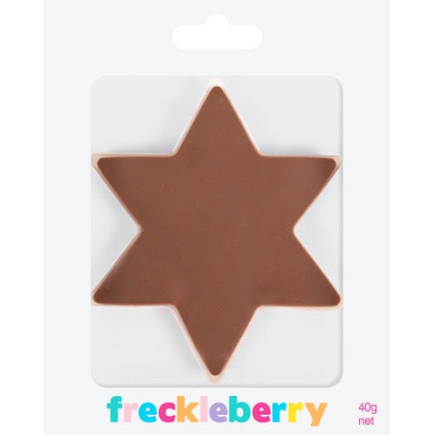 Plain Chocolate Star