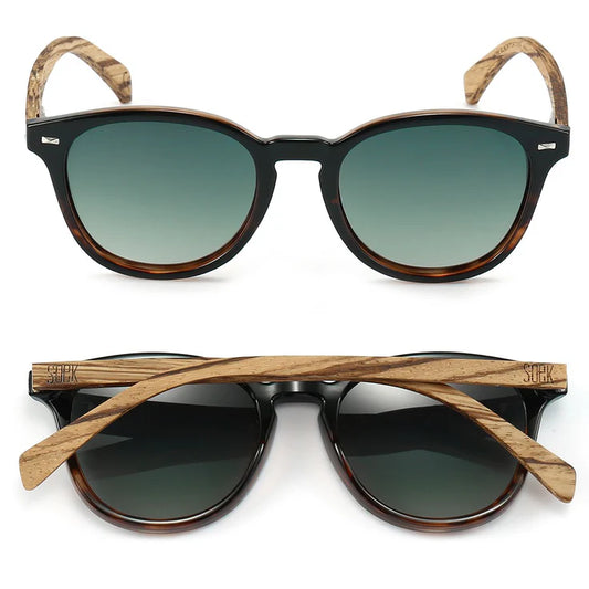 Taine Black Tort Sunglasses