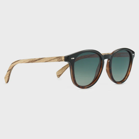 Taine Black Tort Sunglasses