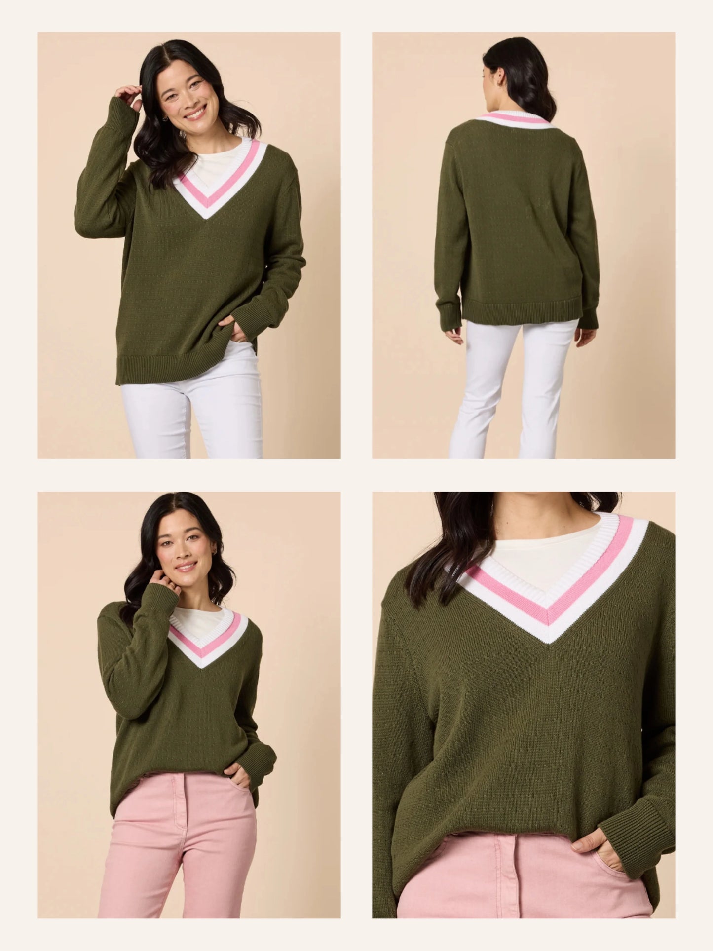 Princeton Jumper - Khaki
