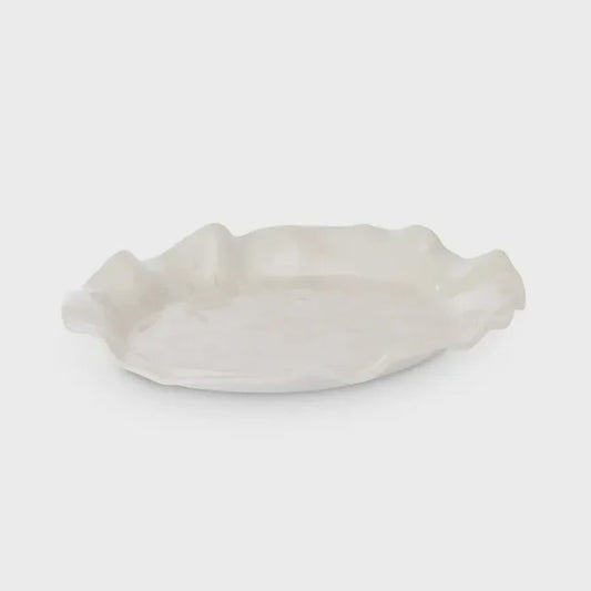 Tide Melamine Ivory Platter
