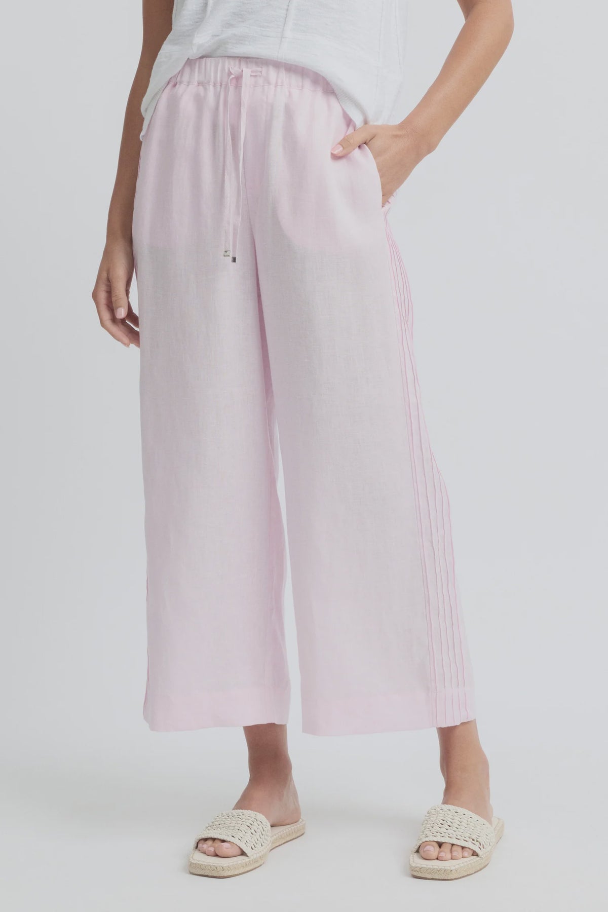 Tirari Pintuck Pants - Shell