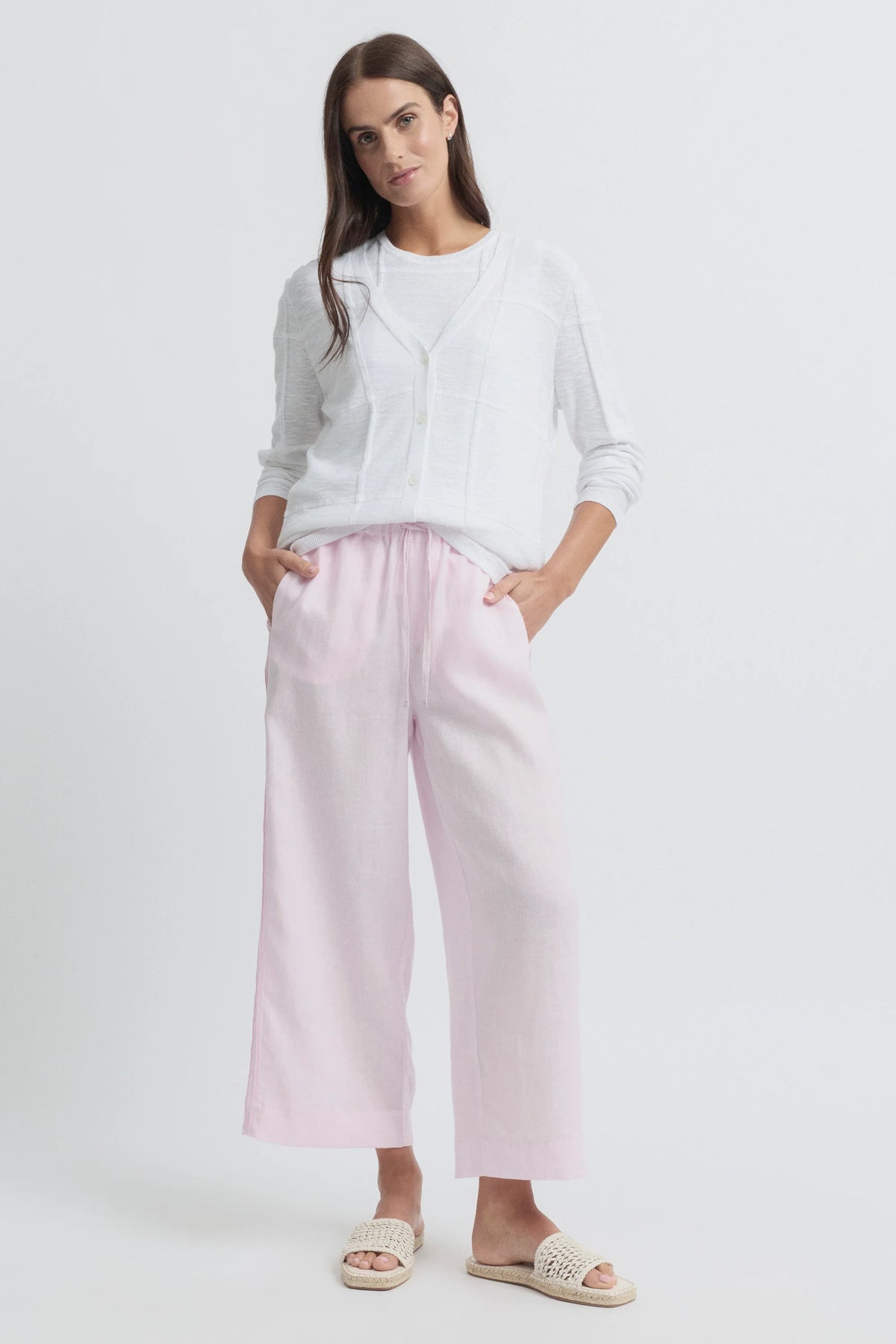 Tirari Pintuck Pants - Shell