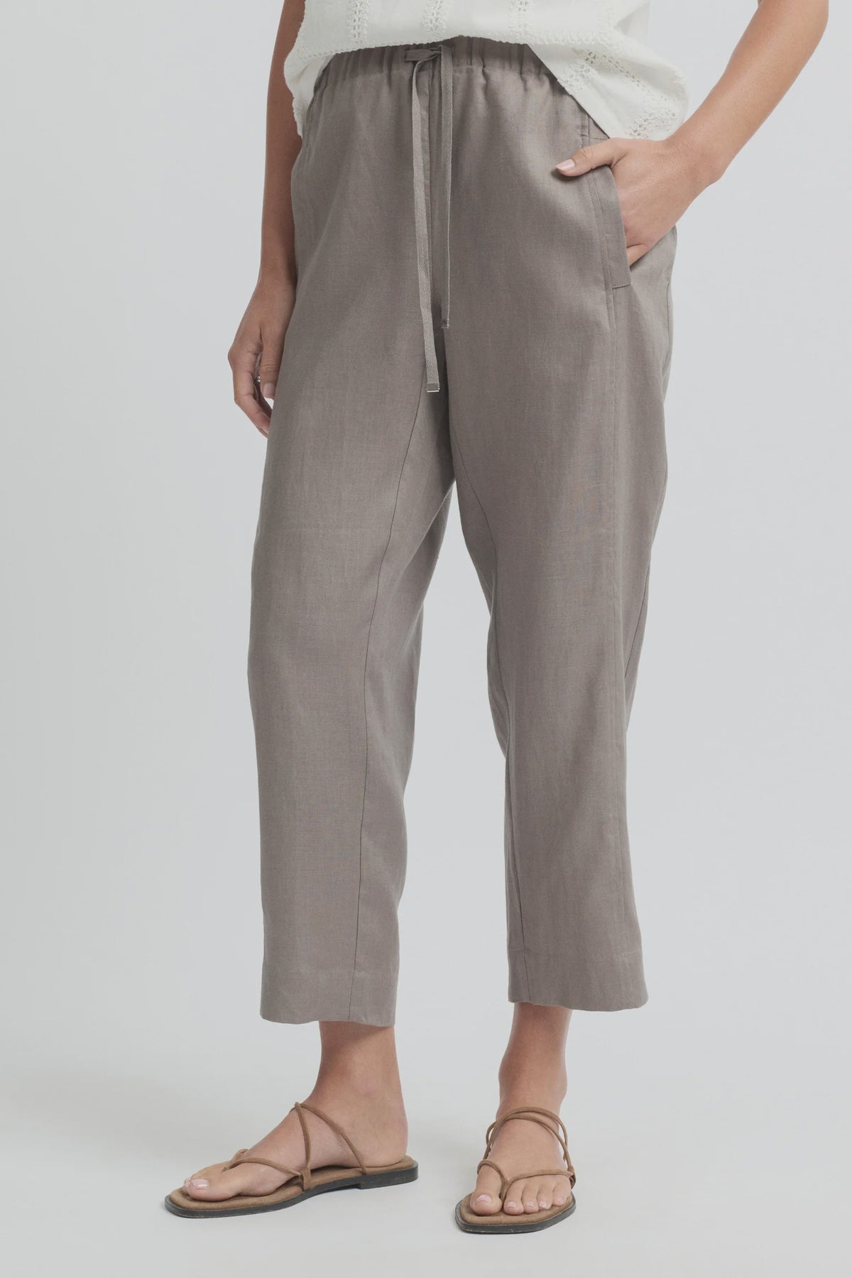 Tirari Slim Pants - Earth