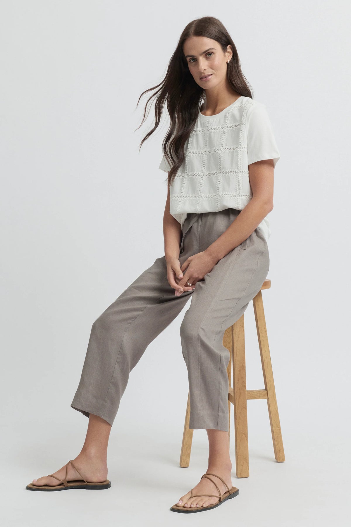 Tirari Slim Pants - Earth