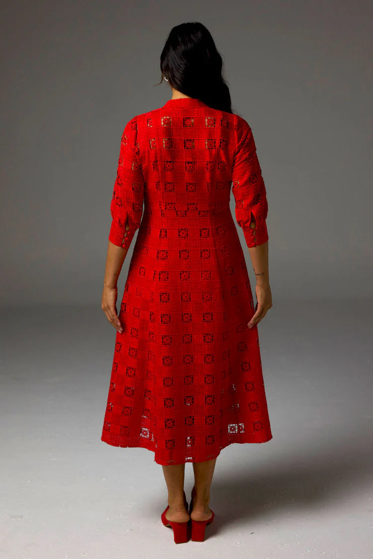 Beguile Dress - Fire