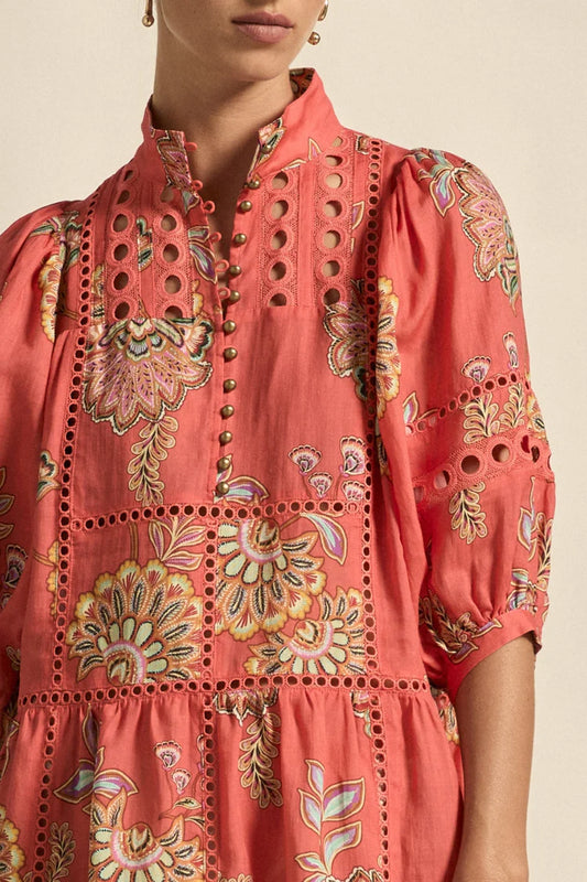 Zoe Kratzmann Behold Dress - Kgari Melon