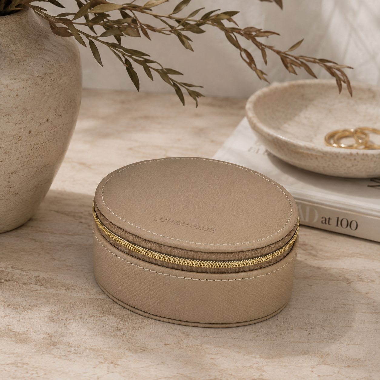 Sisco Jewellery Box - Chai