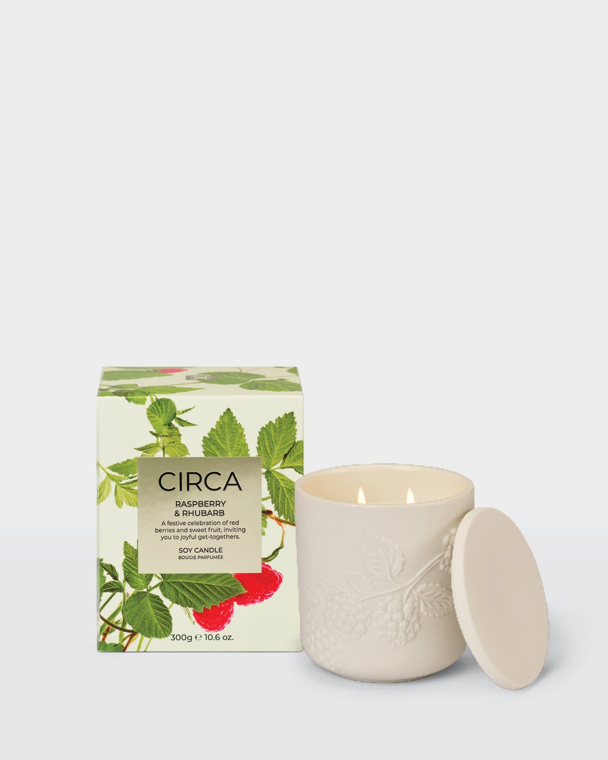 Raspberry & Rhubarb 300g
