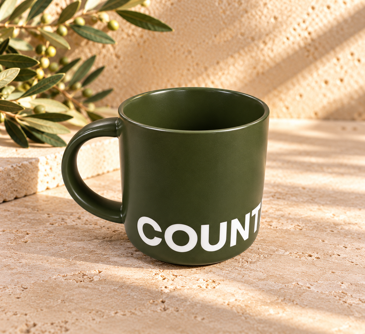 Demm Mug - Dark Olive