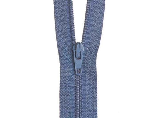 30cm Dusty Blue Zipper