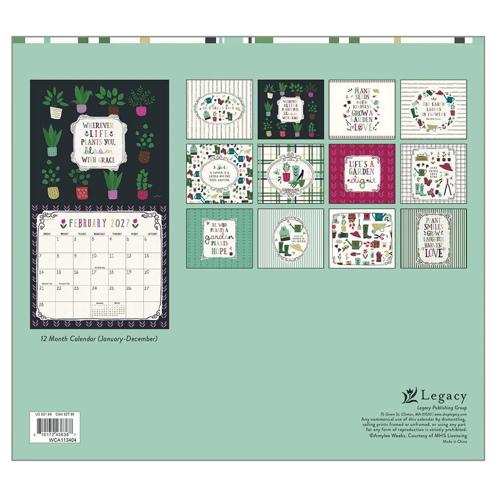 2027 Legacy Just Dig It Calendar
