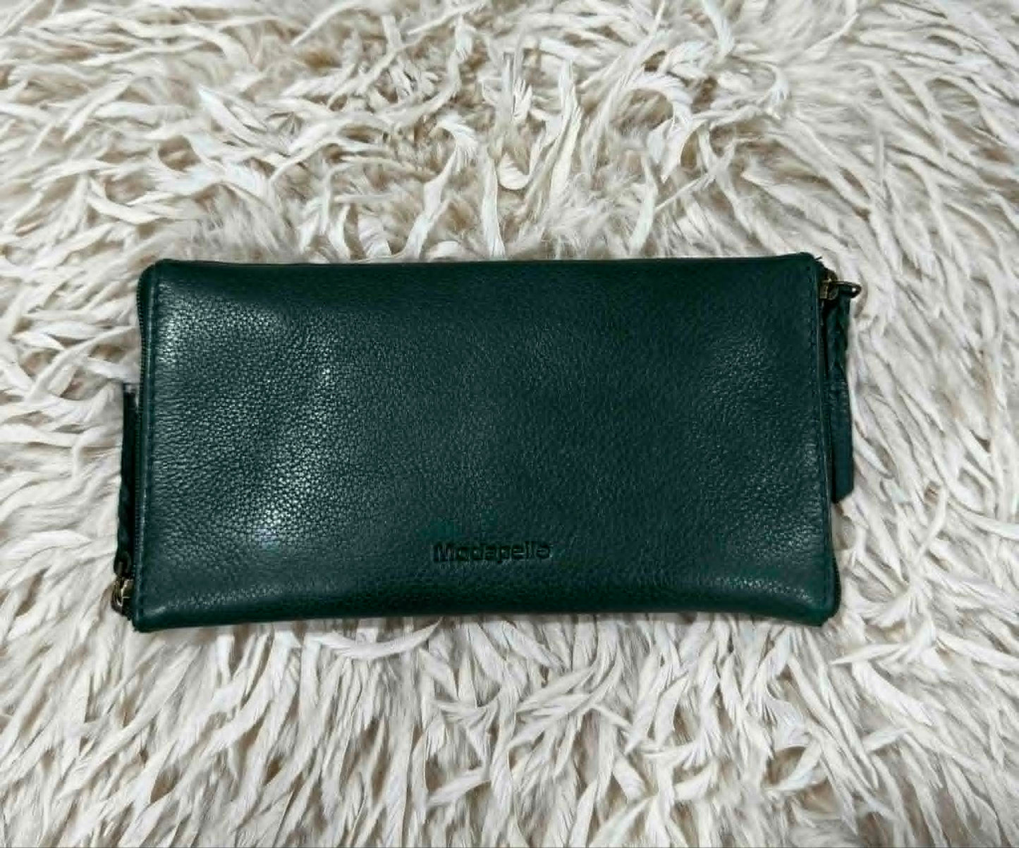 Leather Optical/Phone Case - Emerald