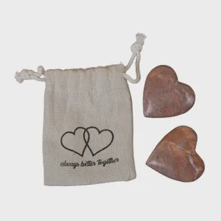 You & Me Marble Hearts - Pink