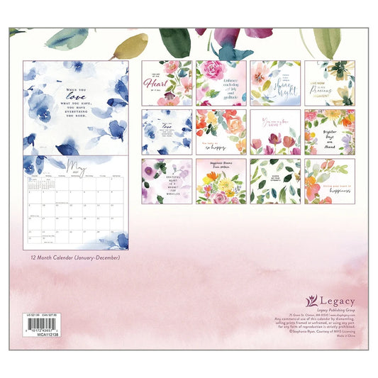 2027 Legacy Gratitude Calendar