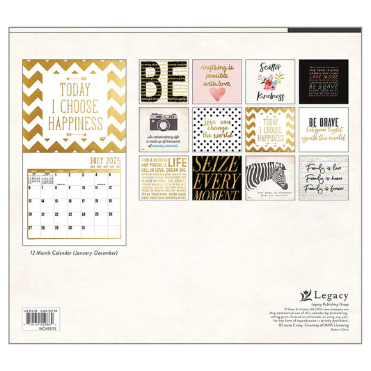 2025 Legacy Live, Laugh, Love Calendar