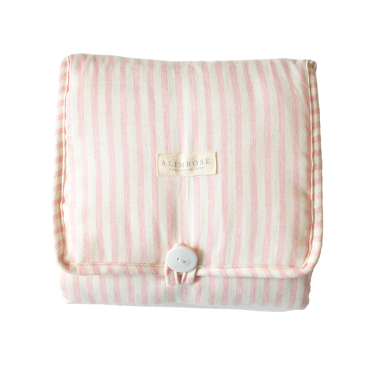 Little Traveller Change Mat Pink Stripe