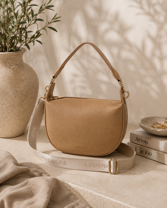 Georgina Shoulder Bag - Honey