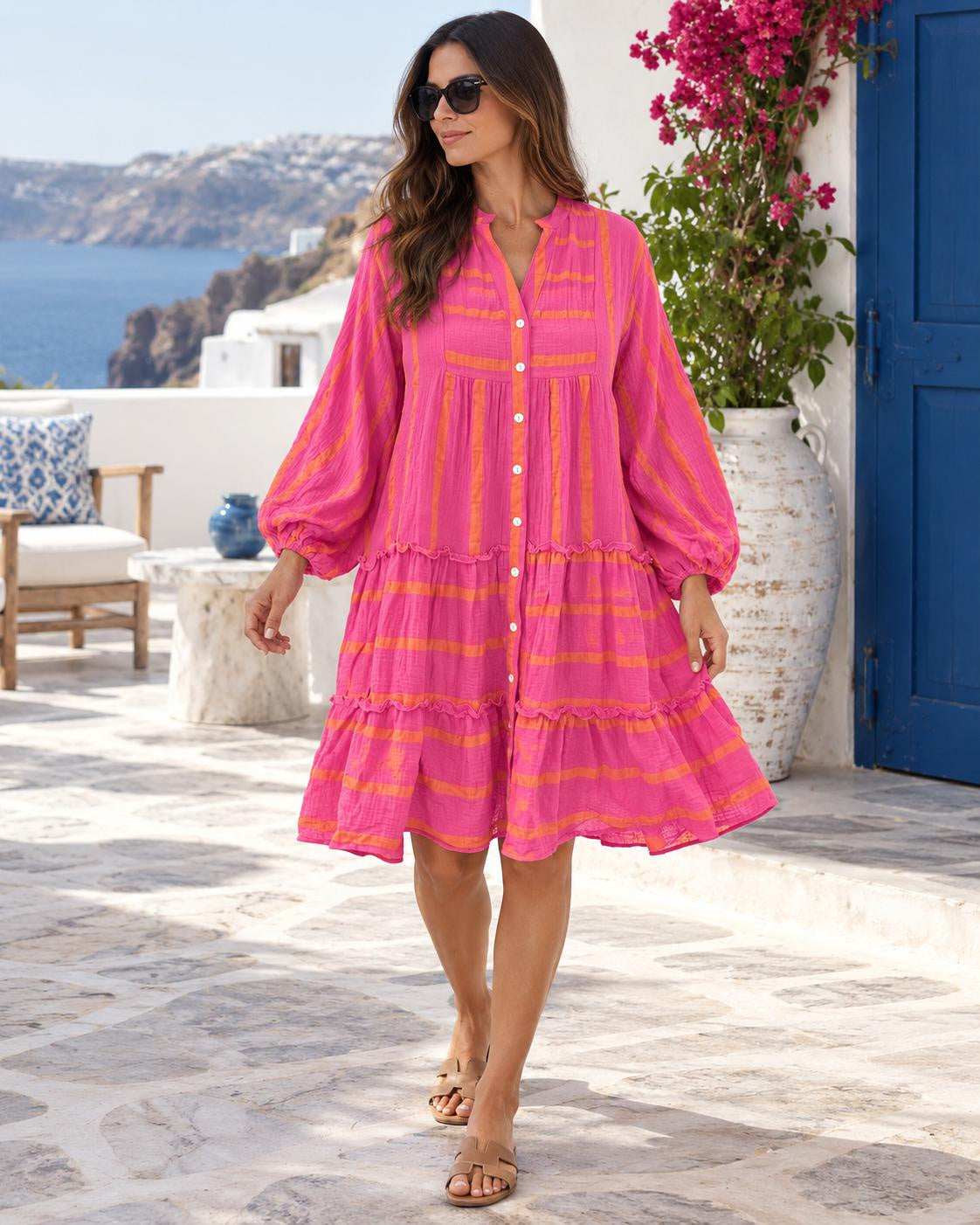 Magenta Dress