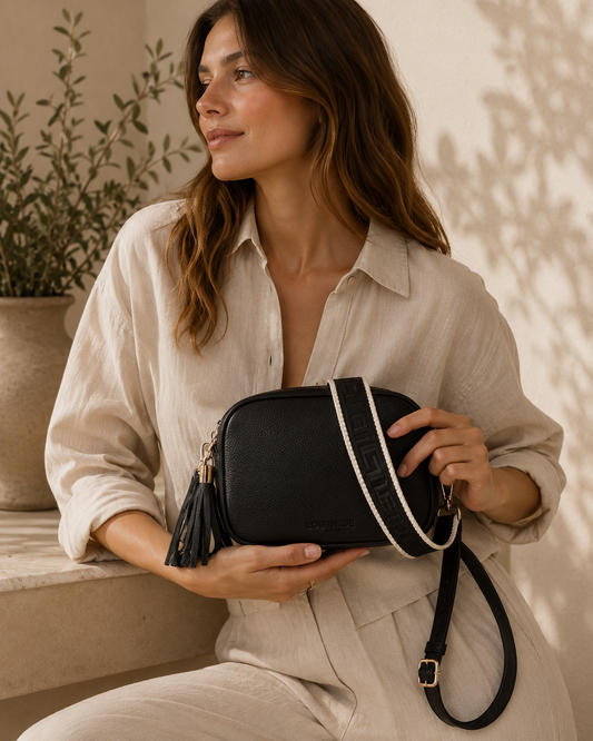 Jacinta Gia Crossbody Bag - Black