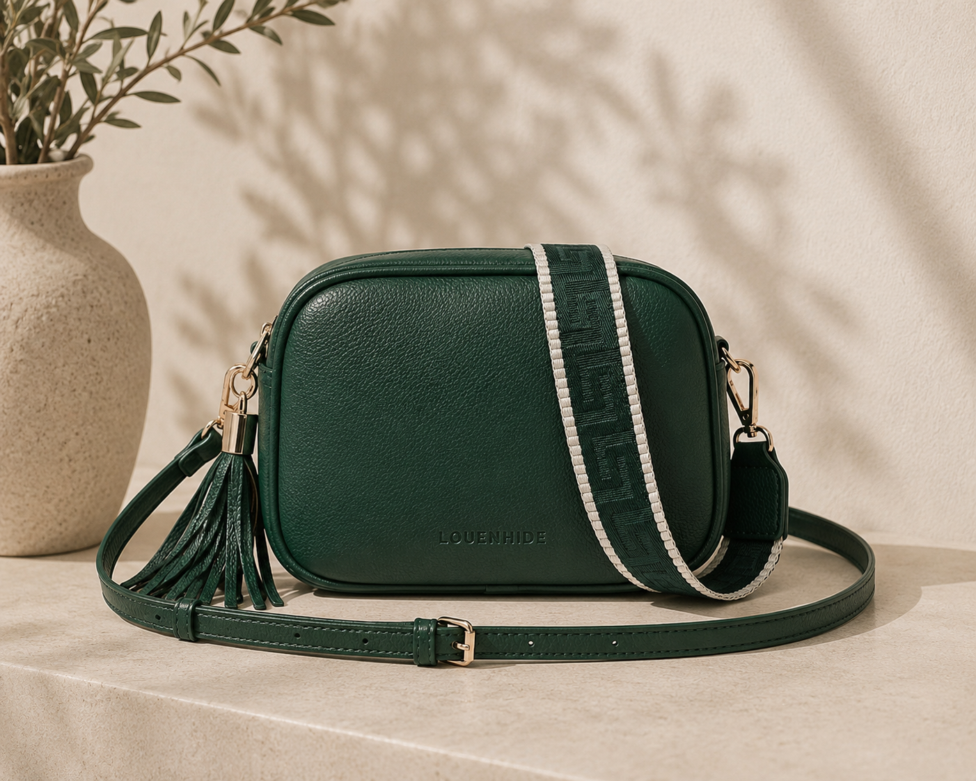 Jacinta Gia Crossbody Bag - Forest Green