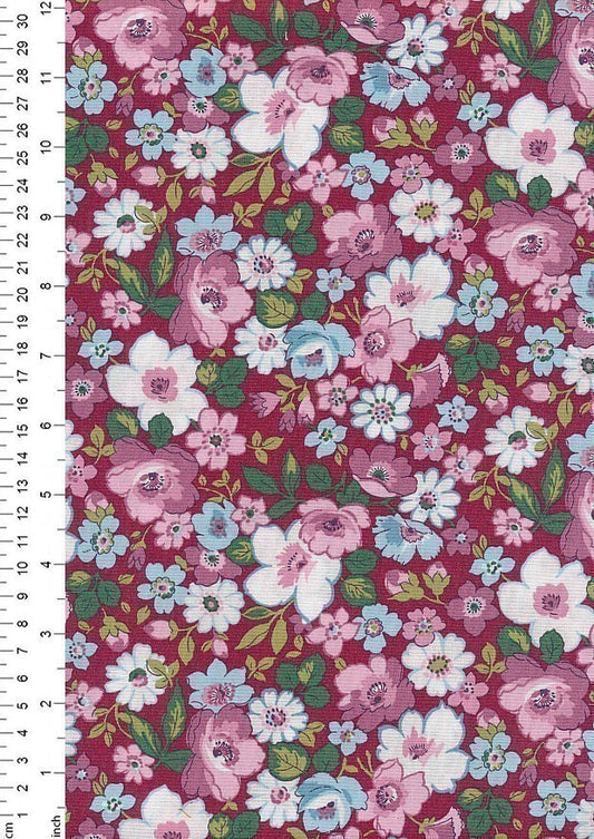 Liberty Heirloom 4 - 16668110C Hedgerow Bloom